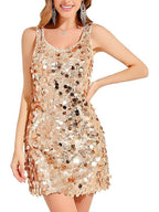 Scarlett | Women's Sleeveless Mini Dress | Sequin Embellished · PNY
