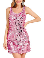 Scarlett | Women's Sleeveless Mini Dress | Sequin Embellished · PNY