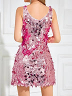 Scarlett | Women's Sleeveless Mini Dress | Sequin Embellished · PNY