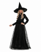 Seraphina | Women's Classic Witch Costume | Spiderweb Lace · PNY