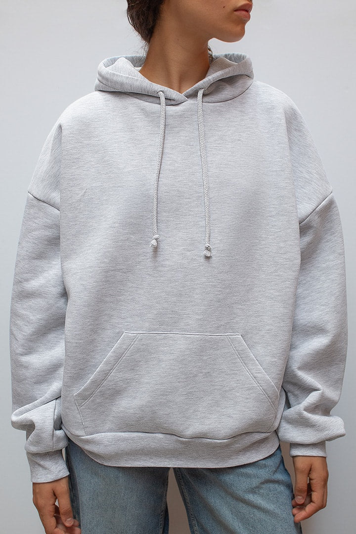 Serena | Women's Oversized Hoodie | Sequin Wings · PNY