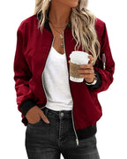 Sienna | Women's Bomber Jacket | Ribbed Trim · PNY