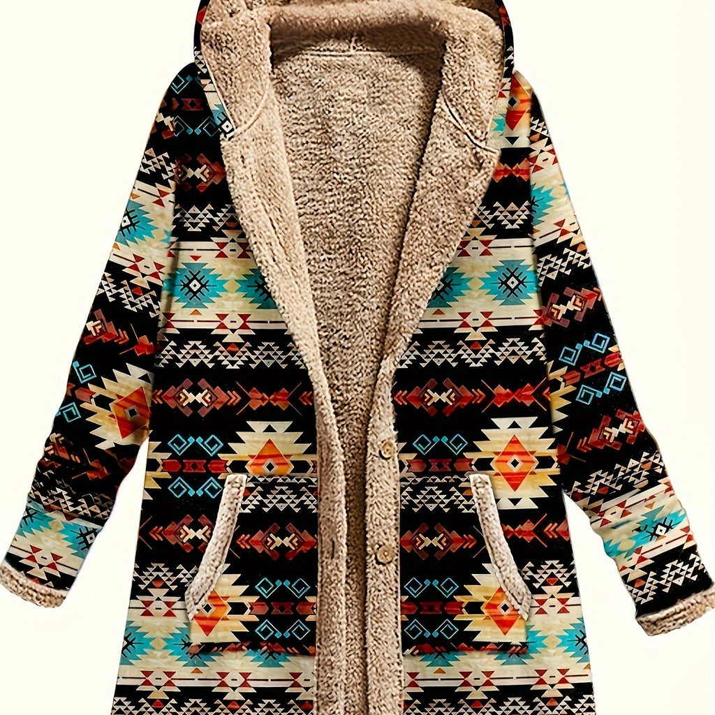 Sienna | Women's Hooded Coat | Fleece-Lined · PNY