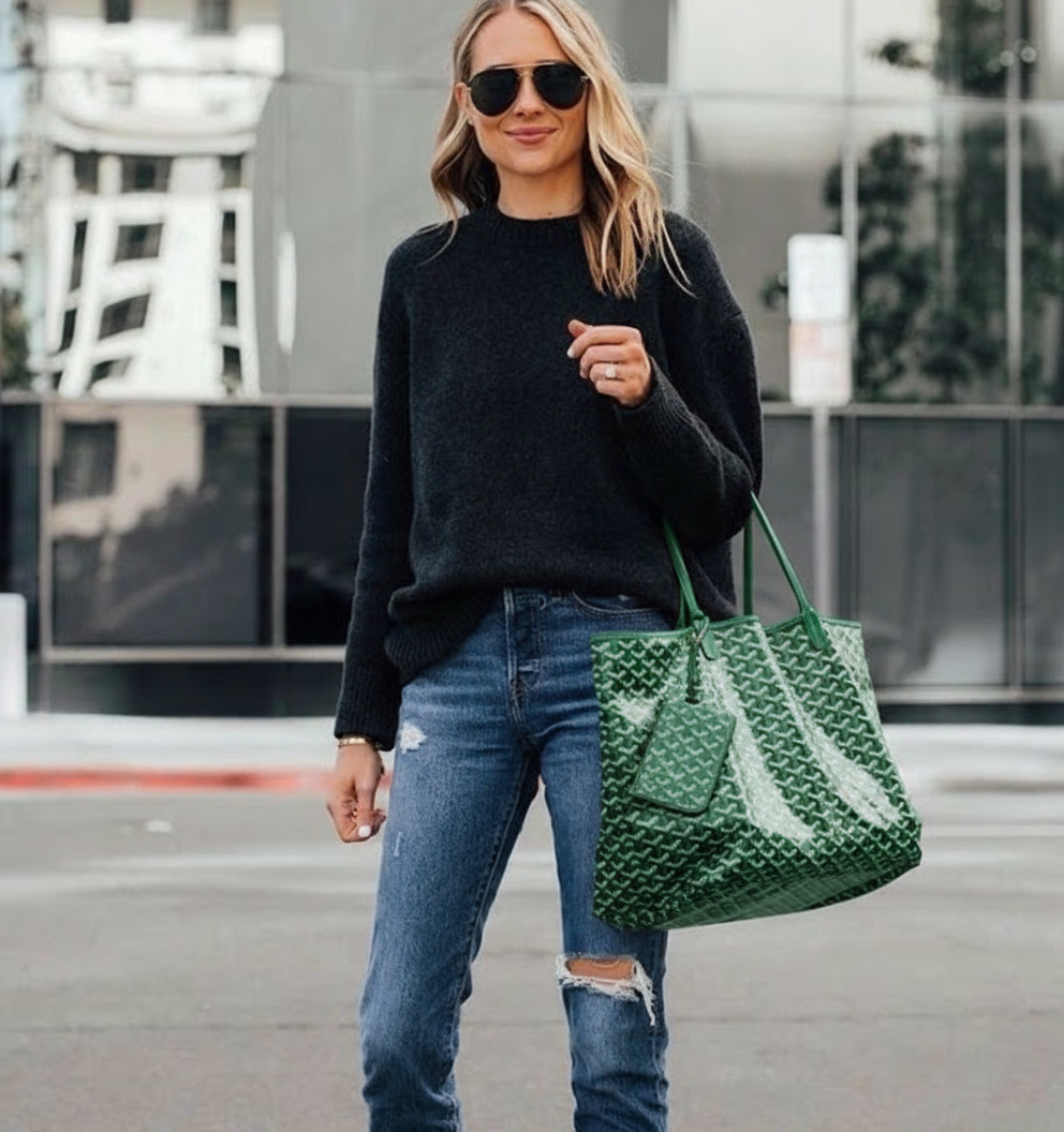 Sienna | Women's Patterned Tote Bag | Matching Clutch · PNY