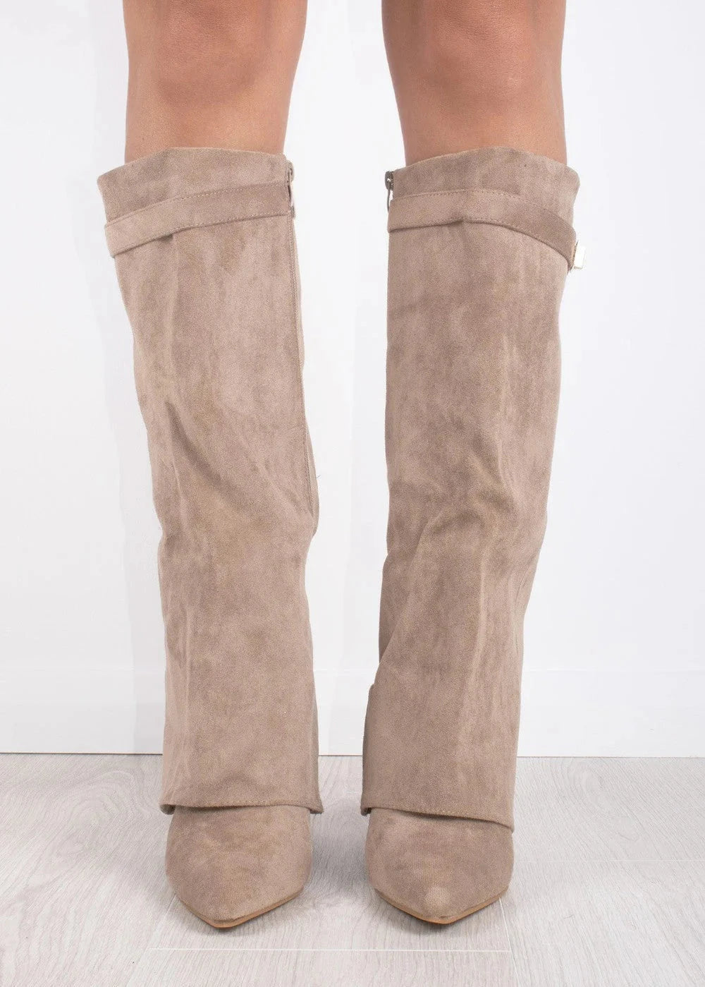 Sienna | Women's Pointed-Toe Boots | Buckle Detail · PNY