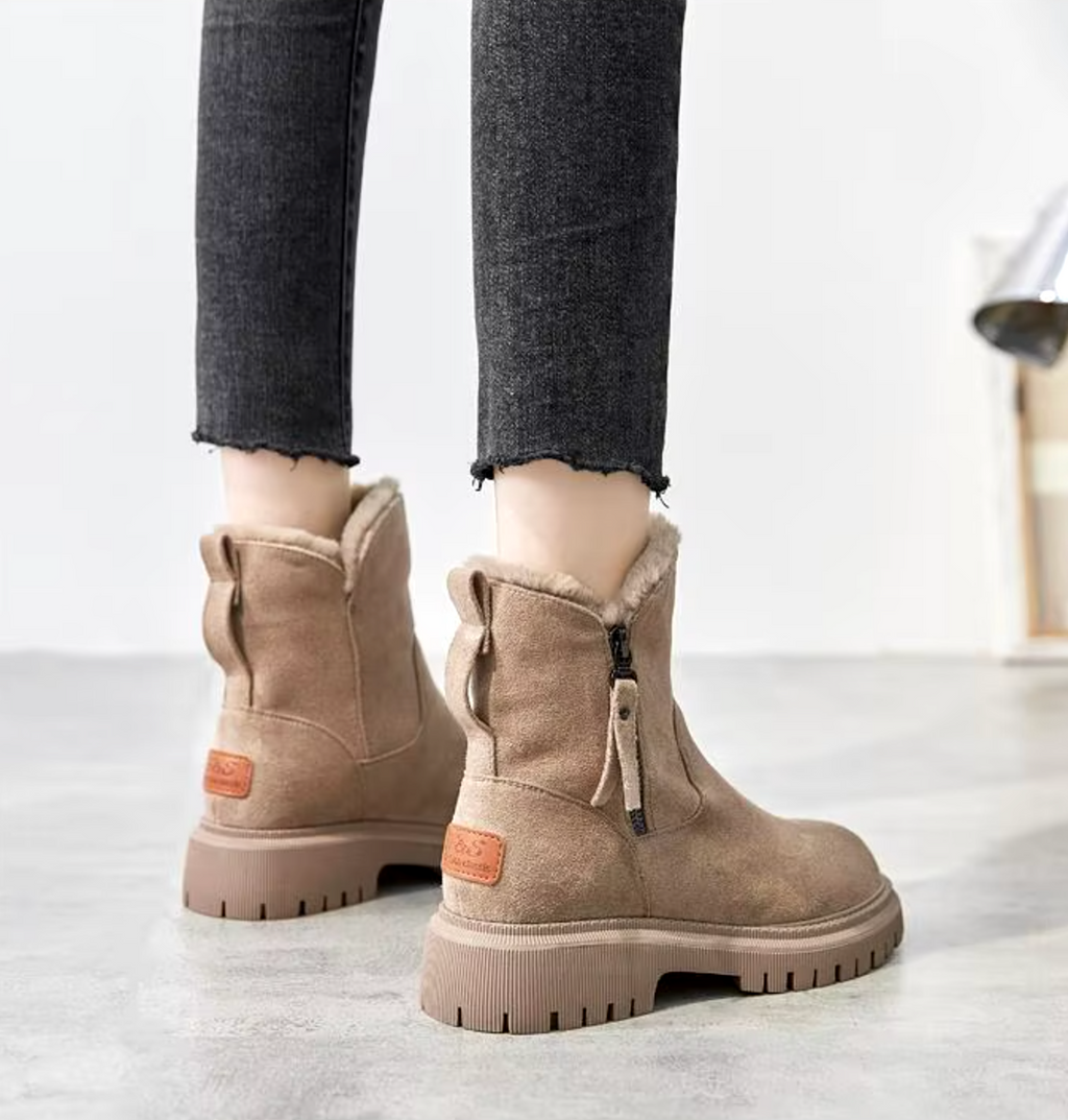Sienna | Women's Side-Zip Boots | Fleece-Lined · PNY