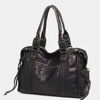Sienna | Women's Slouchy Shoulder Bag | Woven Accent · PNY