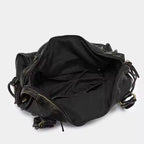 Sienna | Women's Slouchy Shoulder Bag | Woven Accent · PNY