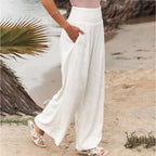 Sienna | Women's Wide-Leg Pants | Smocked Waist · PNY