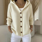 Sophia | Women's Hooded Cardigan | Button-Front · PNY