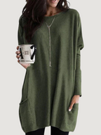 Sophia | Women's Oversized Tunic Top | Front Pockets · PNY