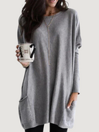 Sophia | Women's Oversized Tunic Top | Front Pockets · PNY