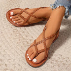 Sophia | Women's Strappy Sandals | Braided · PNY