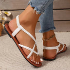 Sophia | Women's Strappy Sandals | Braided · PNY