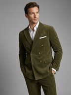Theodore | Men's Double-Breasted Blazer | Corduroy