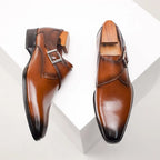 Theodore | Men's Single-Monk Dress Shoes | Buckle Strap · PNY