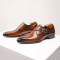 Theodore | Men's Single-Monk Dress Shoes | Buckle Strap · PNY