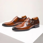 Theodore | Men's Single-Monk Dress Shoes | Buckle Strap · PNY