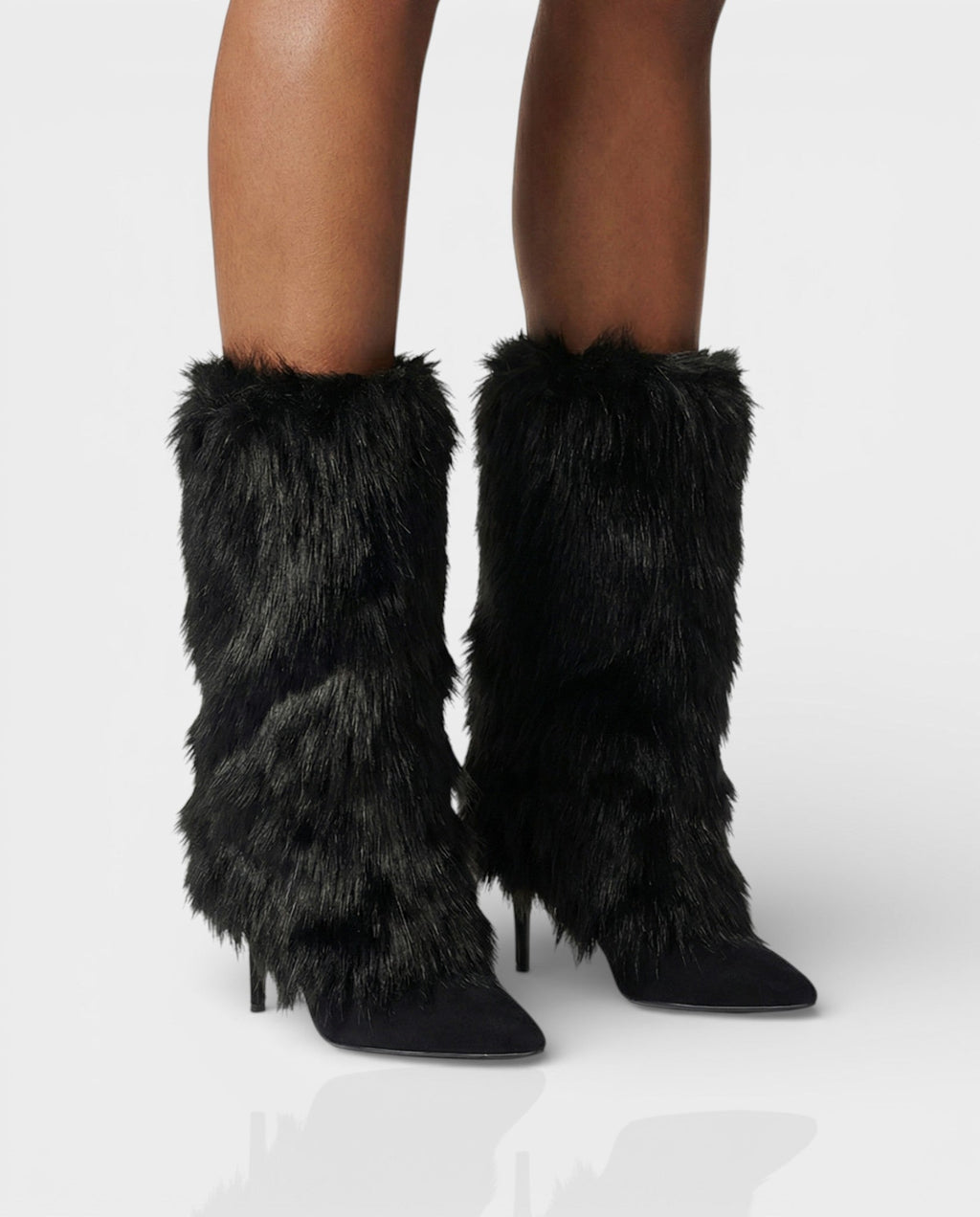 Vanessa | Women's Knee-High Boots | Faux Fur · PNY