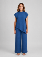 Vanessa | Women's Wide-Leg Set | Asymmetric Top · PNY
