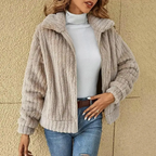 Vera | Women's Full-Zip Jacket | Fleece Collar · PNY
