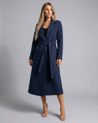 Vivian | Women's Belted Coat | Notch Lapel · PNY