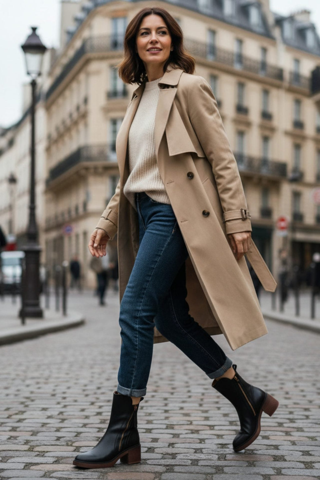 Vivian | Women's Block-Heel Boots | Side Zip · PNY
