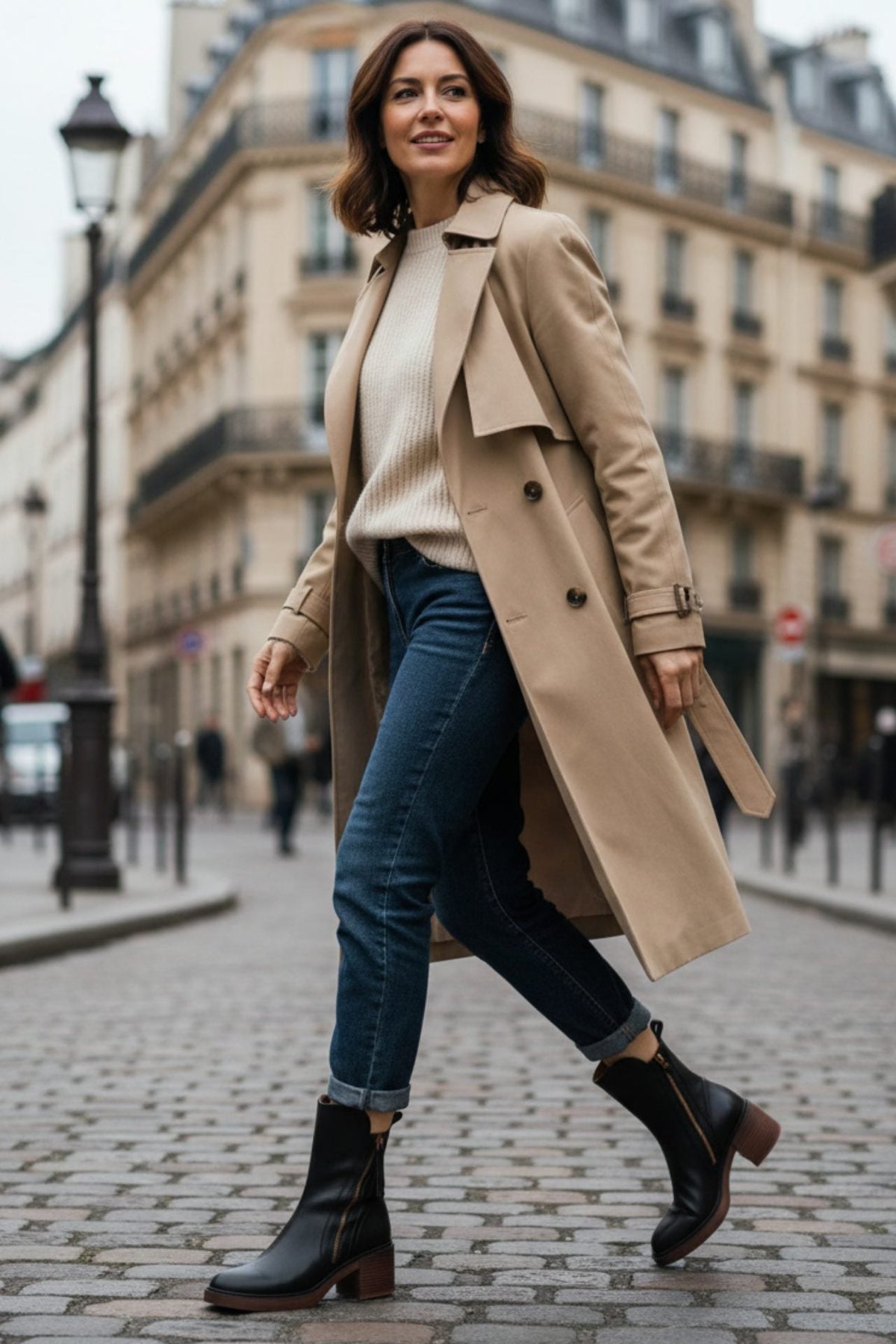 Vivian | Women's Block-Heel Boots | Side Zip · PNY