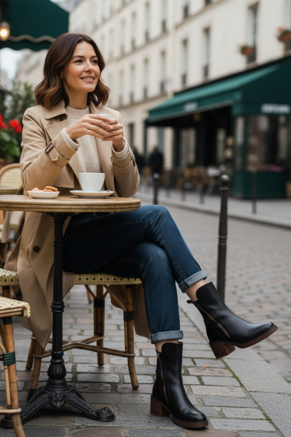 Vivian | Women's Block-Heel Boots | Side Zip · PNY