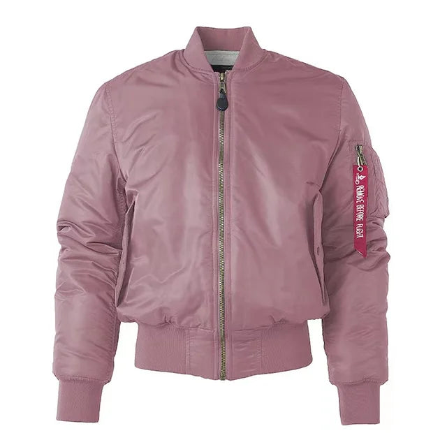 Vivian | Women's Classic Bomber Jacket | Zip Pocket · PNY