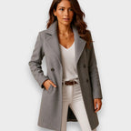 Vivian | Women's Classic Coat | Notched Lapel · PNY