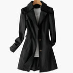 Vivian | Women's Classic Trench Coat | Button-Front · PNY
