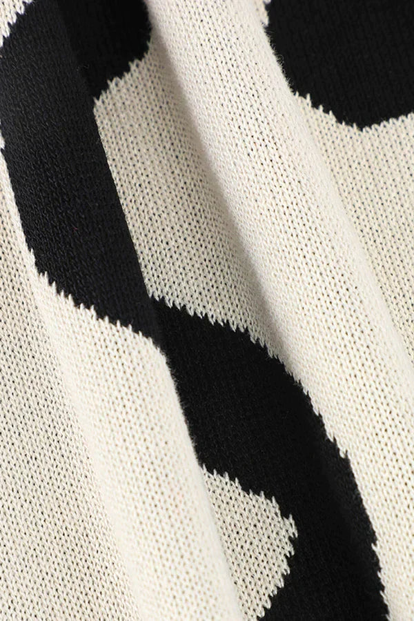 Vivian | Women's Crewneck Dress | Wave Knit · PNY