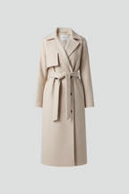 Vivian | Women's Double-Breasted Coat | Belted Waist · PNY