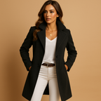 Vivian | Women's Double-Breasted Coat | Notch Lapel · PNY