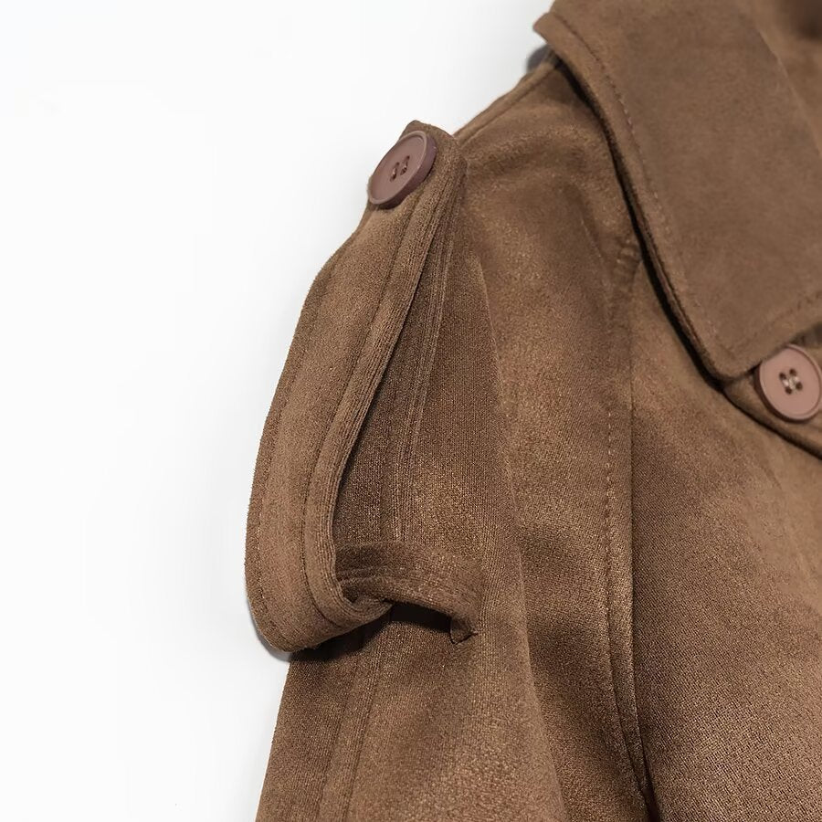 Vivian | Women's Double-Breasted Trench Coat | Belted · PNY