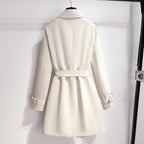 Vivian | Women's Double-Breasted Trench Coat | Belted Waist · PNY