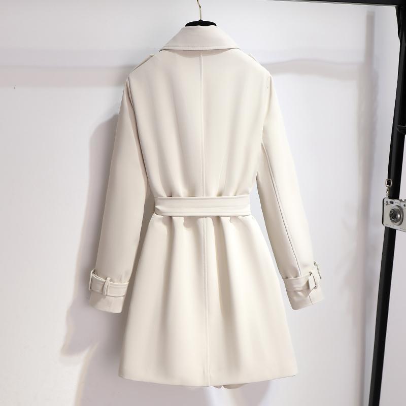 Vivian | Women's Double-Breasted Trench Coat | Belted Waist · PNY
