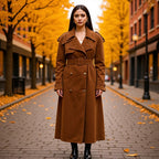 Vivian | Women's Double-Breasted Trench Coat | Belted · PNY