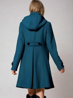 Vivian | Women's Hooded Coat | Double-Breasted · PNY