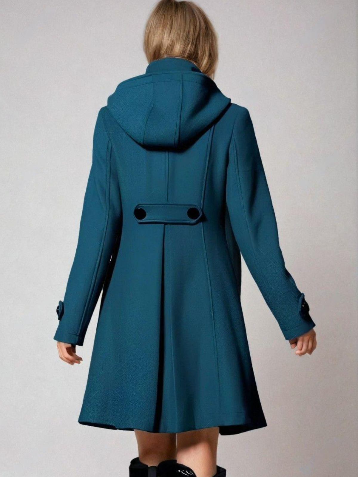 Vivian | Women's Hooded Coat | Double-Breasted · PNY
