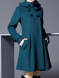 Vivian | Women's Hooded Coat | Double-Breasted
