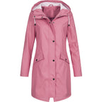 Vivian | Women's Hooded Raincoat | Longline · PNY