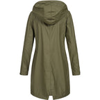 Vivian | Women's Hooded Raincoat | Longline · PNY
