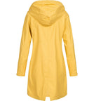Vivian | Women's Hooded Raincoat | Longline · PNY