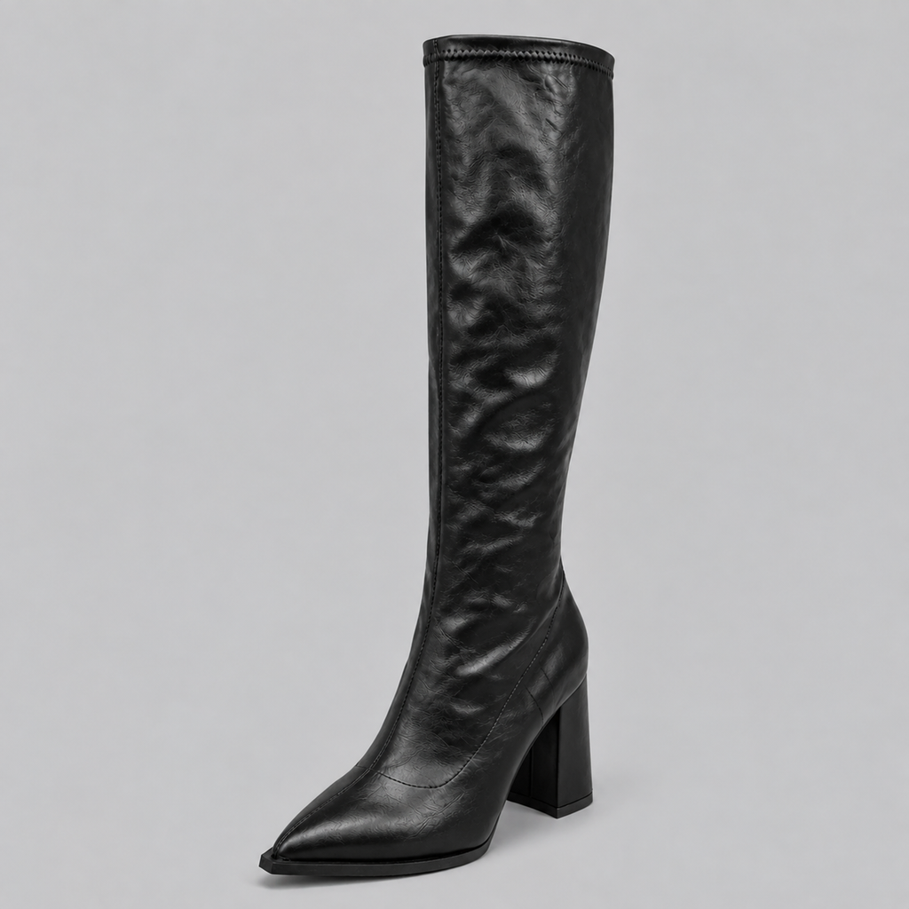 Vivian | Women's Knee-High Boots | Block Heel · PNY
