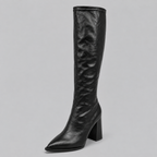 Vivian | Women's Knee-High Boots | Block Heel · PNY