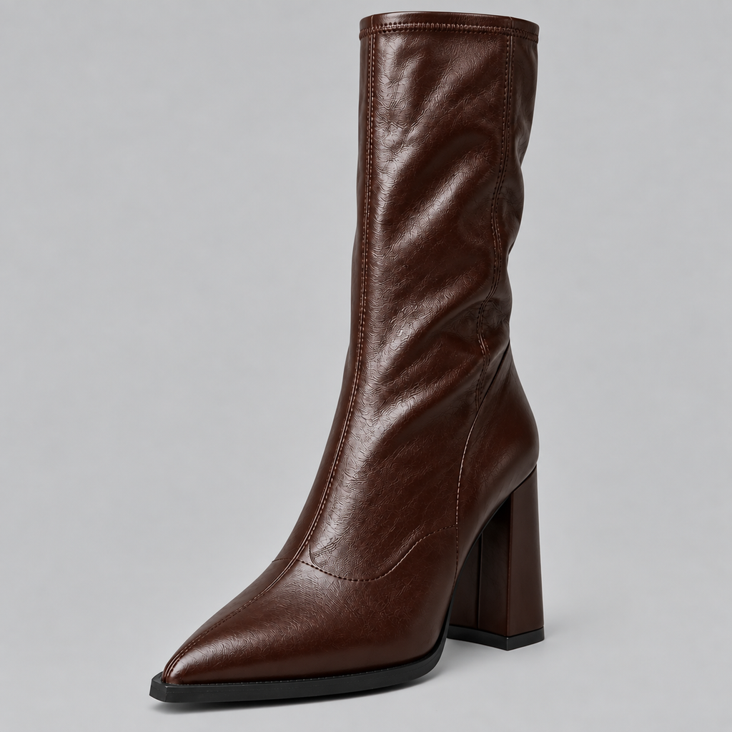 Vivian | Women's Knee-High Boots | Block Heel · PNY