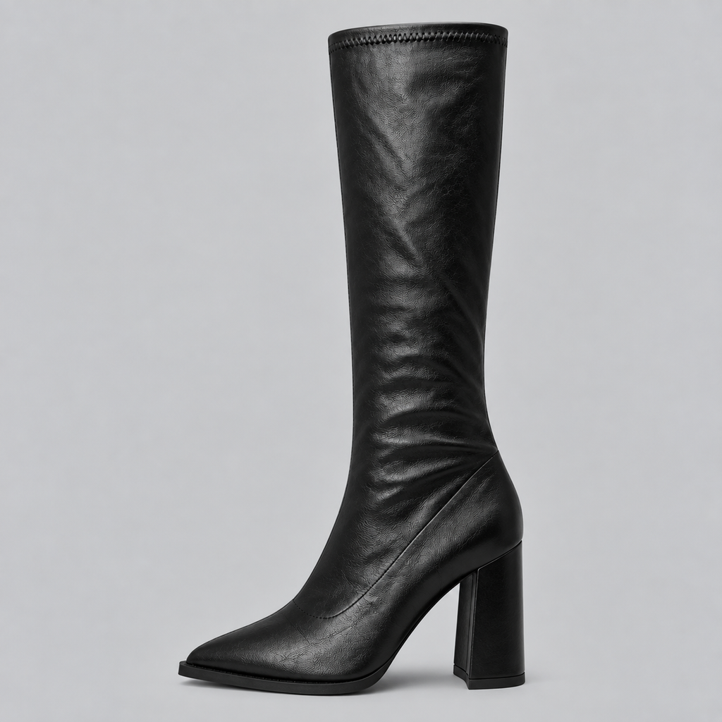 Vivian | Women's Knee-High Boots | Block Heel · PNY