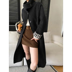 Vivian | Women's Longline Coat | Stand Collar · PNY